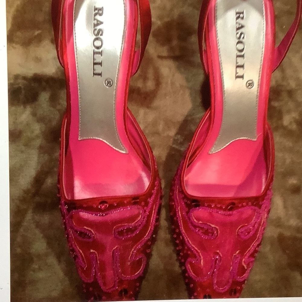 High heel shoes